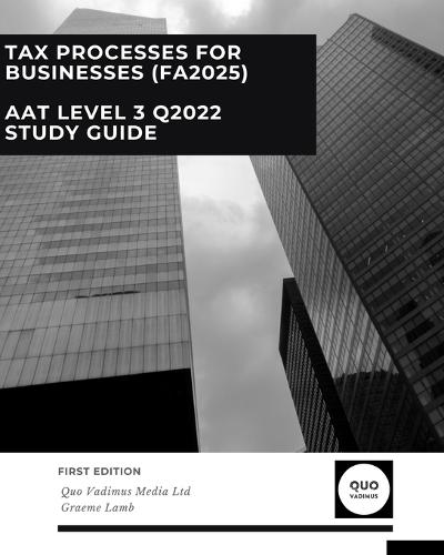 Tax Processes for Businesses (FA2025)