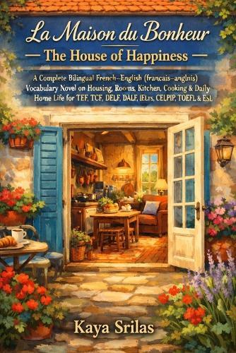 La Maison du Bonheur / The House of Happiness: Bilingual French-English (français-anglais) Vocabulary Novel on Housing, Rooms, Kitchen & Cooking for TEF, TCF, DELF, DALF, IELTS, CELPIP, TOEFL & ESL