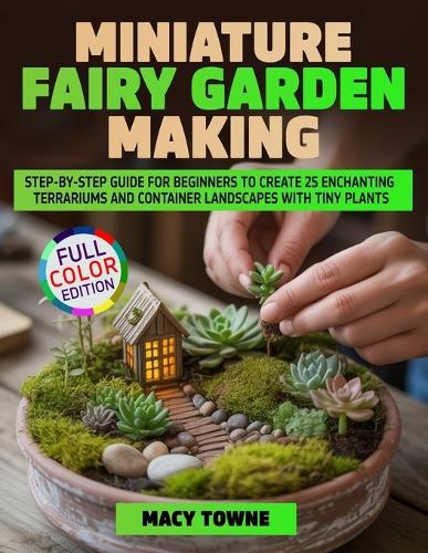 Miniature Fairy Garden Making: Step-by-Step Guide for Beginners to Create 25 Enchanting Terrariums and Container Landscapes with Tiny Plants