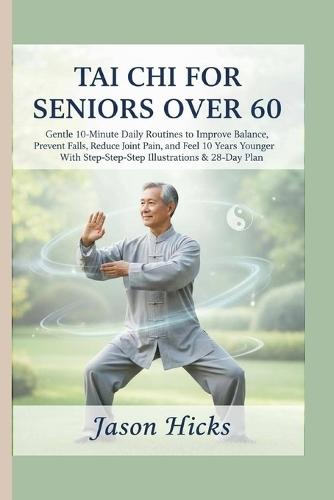 Tai Chi for Seniors Over 60: Gentle 10-Minute Daily Routines to Improve Balance, Prevent Falls, Reduce Joint Pain, and Feel 10 Years Younger - With Step-by-Step Illustrations & 28-Day Plan