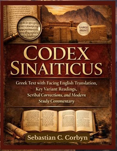 Codex Sinaiticus: Greek Text with Facing English Translation, Key Variant Readings, Scribal Corrections, and Modern Study Commentary