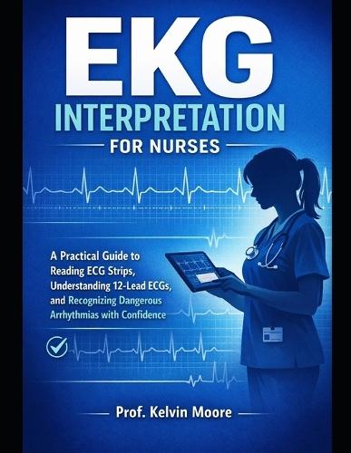 EKG Interpretation for Nurses: A Practical Guide to Reading ECG Strips, Understanding 12-Lead ECGs, and Recognizing Dangerous Arrhythmias with Confidence