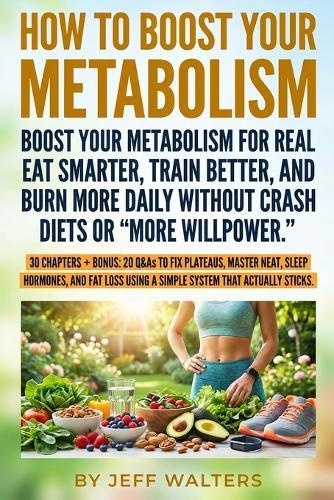 How to Boost Your Metabolism: A science-backed 12-week plan to boost metabolism, increase metabolic rate, fix slow metabolism, and break weight-loss plateaus with smart nutrition, training, sleep, and stress control.