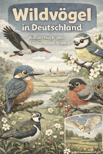 Wildvögel in Deutschland - Kinderbuch zum Entdecken und Staunen
