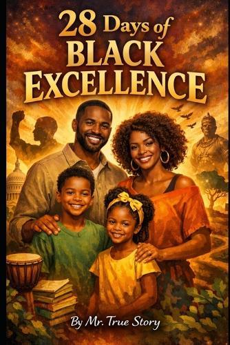 ""28 Days of Black Excellence."": ""A 28-Day Journey of Inspiration, History, and Reflection"" ""Great Book for Black History Month.""