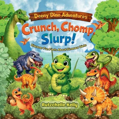Crunch, Chomp, Slurp: Deeny Dino Adventures, Discover Fun Facts about Dinosaur Diets