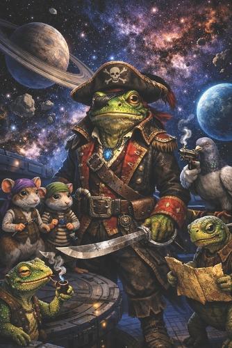 Captain Felrax & The Feel-Good Fleet: Book One Froggy Foundations