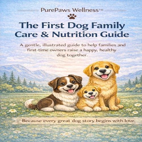 The first dog, family care and nutrition guide