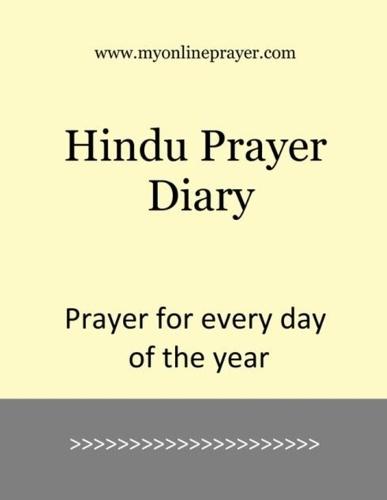 Hindu Prayer Diary
