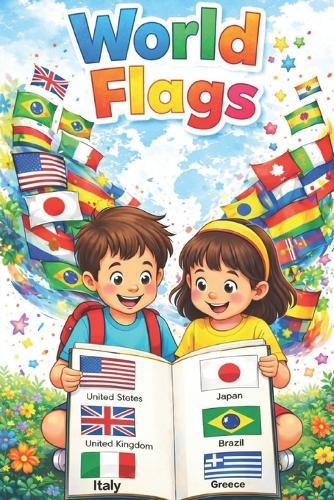 World Flags with Country Names Book