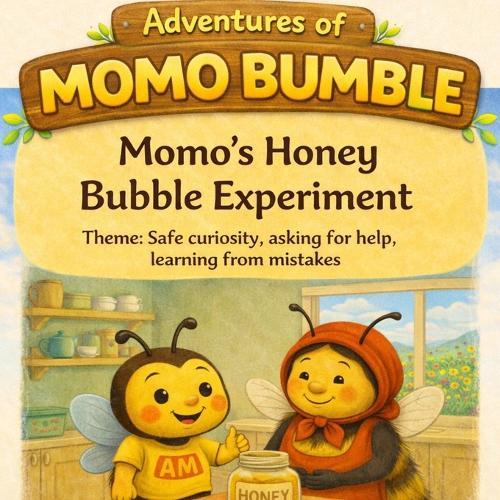 Momo's Honey Bubble Experiment: Adventures of Momo Bumble