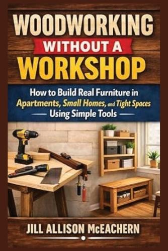 Woodworking Without a Workshop: How to Build Real Furniture in Apartments, Small Homes, and Tight Spaces Using Simple Tools