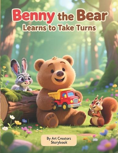 Benny the Bear Learns to Take Turns: A Gentle Picture Book About Sharing, Patience, and Big Feelings for Kids Ages 4-8