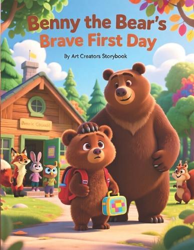 Benny the Bear's Brave First Day: A Gentle Picture Book About School Anxiety, Confidence, and Courage for Kids Ages 4-8