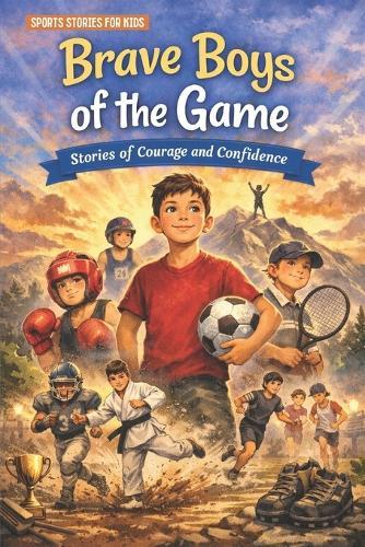 Brave Boys of the Game: 15 Inspiring Sports Stories for Kids Ages 6-10 About Confidence, Courage and Never Giving Up children's sports books