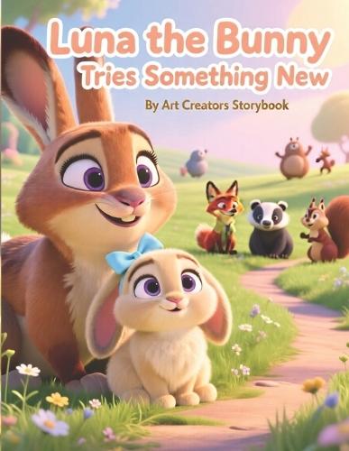 Luna the Bunny Tries Something New: A Gentle Picture Book About Bravery, Confidence, and New Experiences for Kids Ages 3-7