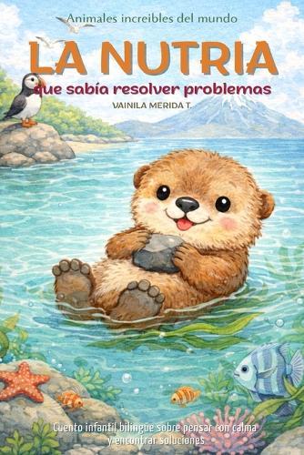 La nutria que sabía resolver problemas: Cuento infantil bilingüe (español-inglés) sobre pensar con calma y encontrar soluciones