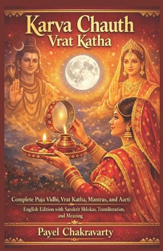 Karva Chauth Vrat Katha: Complete Puja Vidhi Guide with Sacred Stories and Mantras English-Hindi Edition with Sanskrit Shlokas