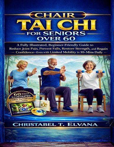Chair Tai CHI for Seniors Over 60: A Fully Illustrated, Beginner-Friendly Guide to Reduce Joint Pain, Prevent Falls, Restore Strength, and Regain Confidence Even with Limited Mobility in 10-Mins Daily
