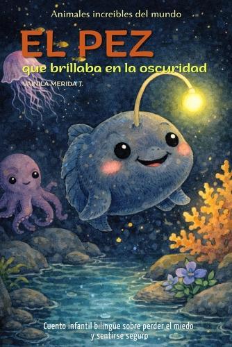 El pez que brillaba en la oscuridad: Cuento infantil bilingüe (español-inglés) sobre perder el miedo y sentirse seguro