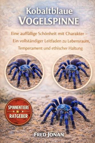 Kobaltblaue Vogelspinne: Eine auffällige Schönheit mit Charakter - Ein vollständiger Leitfaden zu Lebensraum, Temperament und ethischer Haltung