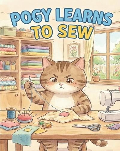Pogy Learns To Sew