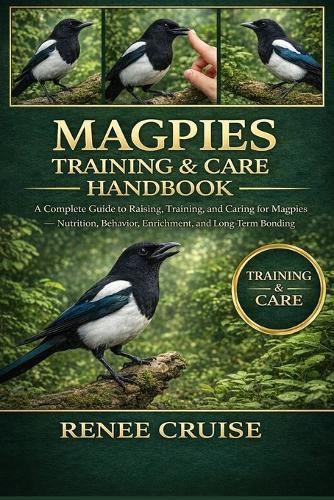 Magpies Training & Care Handbook: A Complete Guide to Raising, Training, and Caring for Magpies - Nutrition, Behavior, Enrichment, and Long-Term Bonding.
