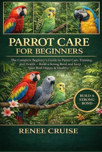 Parrot Care for Beginners: The Complete Beginner's Guide to Parrot Care, Training, and Health - Build a Strong Bond and Keep Your Bird Happy & Healthy.