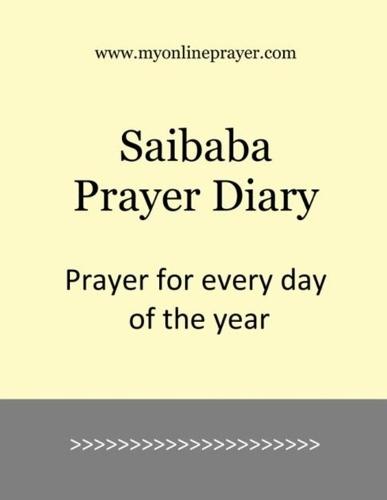 Saibaba Prayer Diary