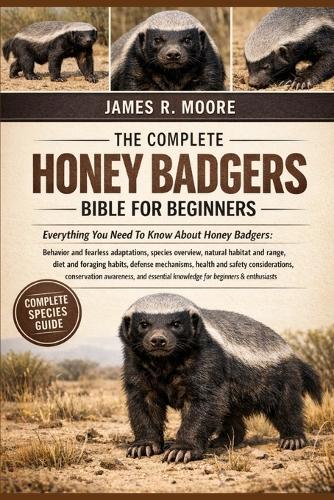 The Complete Honey Badgers Bible for Beginners: Everything You Need To Know About Honey Badgers: Behavior and fearless adaptations, species overview, natural habitat...conservation awareness, and essential knowledge for beginners & enthusiasts