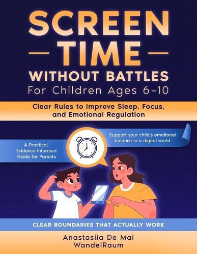 Screen Time Without Battles: For Children Ages 6-10: Clear Rules to Improve Sleep, Focus, and Emotional Regulation