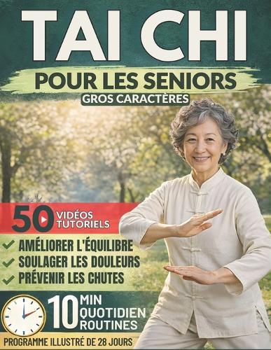 Tai Chi Pour Les Seniors (Gros Caractères): Un Système Doux De 10 Minutes Par Jour Pour Améliorer L'équilibre, Soulager La Raideur Articulaire, Prévenir Les Chutes Et Bouger Avec Confiance, Illustrations Incluses
