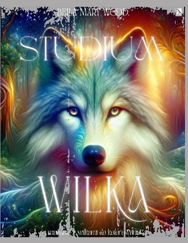 Studium Wilka i mandale z wilkami do kolorowania: wilki książka