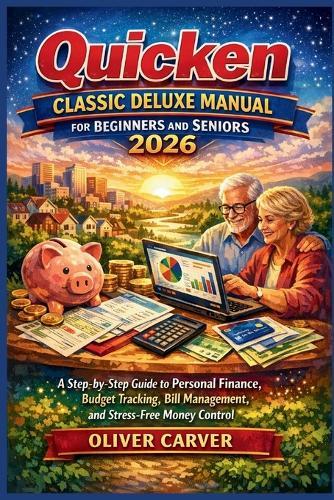 Quicken Classic Deluxe Manual for Beginners and Seniors 2026: A Step-by-Step Guide to Personal Finance, Budget Tracking, Bill Management, and Stress-Free Money Control