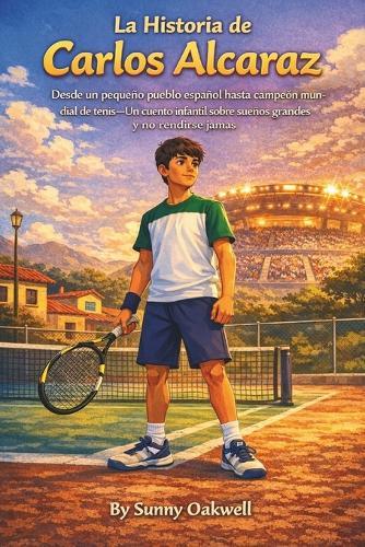 La historia de Carlos Alcaraz: De un pequeño pueblo español a campeón mundial de tenis - Una historia infantil sobre grandes sueños y no rendirse nunca