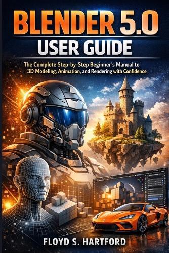 Blender 5.0 User Guide: The Complete Step-by-Step Beginner's Manual to 3D Modeling, Animation, and Rendering with Confidence