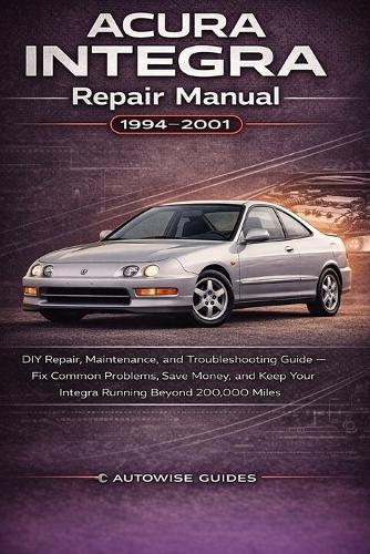 Acura Integra Repair Manual 1994-2001: DIY Repair, Maintenance, and Troubleshooting Guide - Fix Common Problems, Save Money, and Keep Your Integra Running Beyond 200,000 Miles