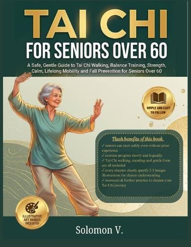 Tai Chi for Seniors Over 60: A Safe, Gentle Guide to Tai Chi Walking, Balance Training, Strength, Calm, Lifelong Mobility, and Fall Prevention for Seniors Over 60