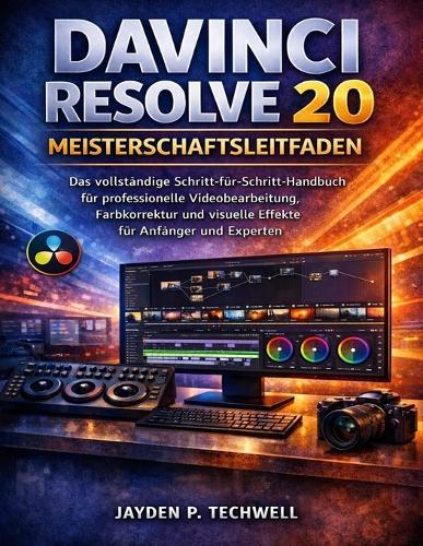 DaVinci Resolve 20 Meisterschaftsleitfaden: Das vollständige Schritt-für-Schritt-Handbuch für professionelle Videobearbeitung, Farbkorrektur und visuelle Effekte für Anfänger und Experten