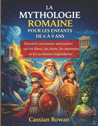 La Mythologie Romaine Pour Les Enfants de 6 À 9 ANS: Histoires anciennes amusantes sur les dieux, les héros, les monstres et les aventures légendaires