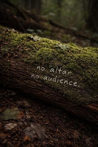 no altar no audience