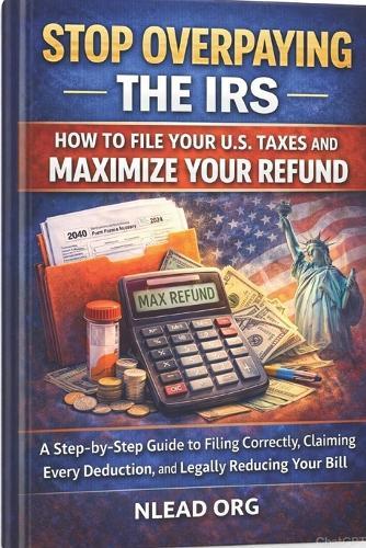 Stop Overpaying the IRS: How to File Your U.S. Taxes and Maximize Your Refund: A Step-by-Step Guide to Filing Correctly, Claiming Every Deduction, and Legally Reducing Your Tax Bill