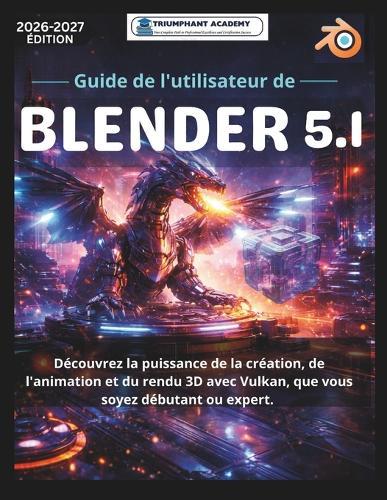 Guide de l'utilisateur de Blender 5.1: Découvrez la puissance de la création, de l'animation et du rendu 3D avec Vulkan, que vous soyez débutant ou expert.