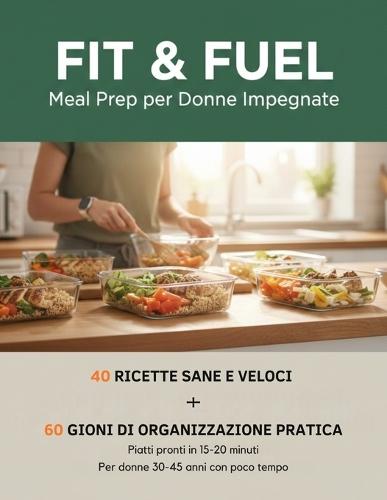Fit & Fuel: Meal Prep per Donne Impegnate: 40 Ricette Sane e Veloci per Dimagrire e Organizzare la Settimana + 60 Giorni di Piano Pratico