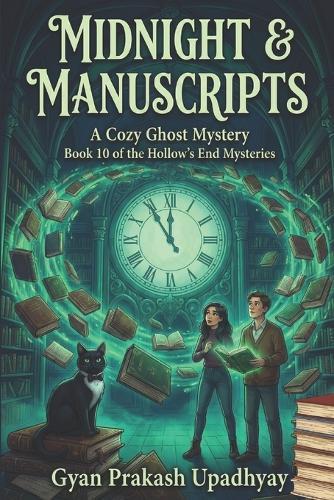 Midnight & Manuscripts: A Cozy Ghost Mystery (The Hollow's End Mysteries Book 10)