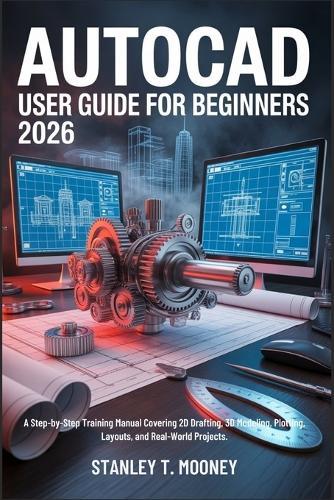 AutoCAD User Guide for Beginners 2026: A Step-by-Step Training Manual Covering 2D Drafting, 3D Modeling, Plotting, Layouts, and Real-World Projects.