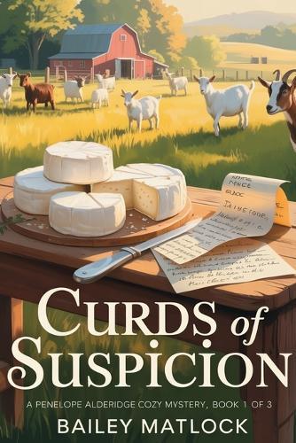Curds of Suspicion: A Penelope Alderidge Cozy Mystery, Book 1 of 3