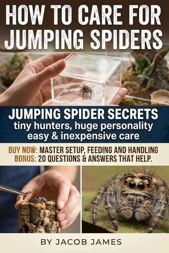 How to Care for Jumping Spiders: A Practical Jumping Spider Care Guide for Beginners: Setup, Feeding, Molting, Breeding and Daily Routines to Confidently Take Care of Your Jumping Spider