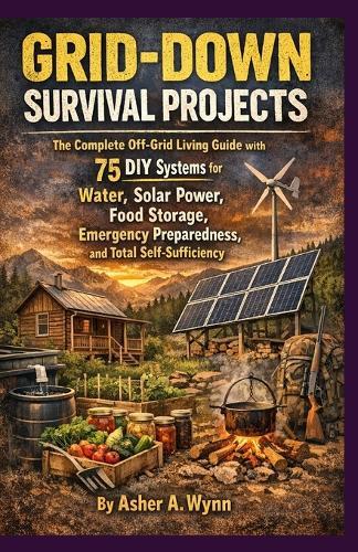 Grid-Down Survival Projects: The Complete Off-Grid Living Guide with 75 DIY Systems for Water, Solar Power, Food Storage, Emergency Pre-paredness, and Total Self-Sufficiency