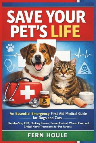 Save Your Pet's Life: An Essential Emergency First Aid Medical for Dogs and Cats-Step-by-Step CPR, Choking Rescue, Poisoning Control, Wound Care, and Critical Home Treatments for Pet Parents